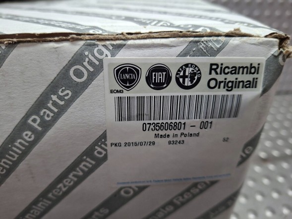 Fiat OE S26340037 ПЕРЕМИКАЧІ КОМБІНОВАНІ СТРІЧКА 0735606801 FIAT DOBLO II 2010-