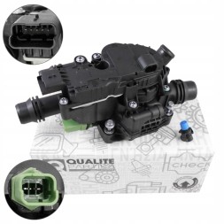QP 98.03549480 ТЕРМОСТАТ + КОРПУС ТЕРМОСТАТА CITROEN C3 C4 PEUGEOT 208 308 1.6 BlueHDi