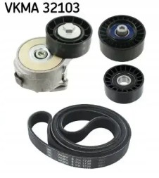 SKF VKMA 32103 Комплект багатоканавкового паса vkma 32103