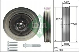 Шефлер І.НА 544 0504 20 Ремінне колесо колінчастого вала 544 0504 20 ina volvo