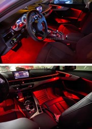 EB A5A4amb Амбієнтне освітлення Audi A4 LED стрічка центр