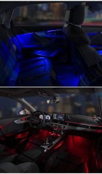 EB A5A4amb Амбієнтне освітлення Audi A4 LED стрічка центр