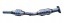 Toyota заводська комплектація 1741021490 Каталізатор toyota prius 1.5i 16v 2003-2009