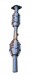 Toyota заводська комплектація 1741021490 Каталізатор toyota prius 1.5i 16v 2003-2009
