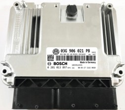 Bosch 03G906021PB 0281013897IMMO OFF КОМП'ЮТЕР ECU VW PASSAT 03G906021PB 0281013897 IMMO OFF