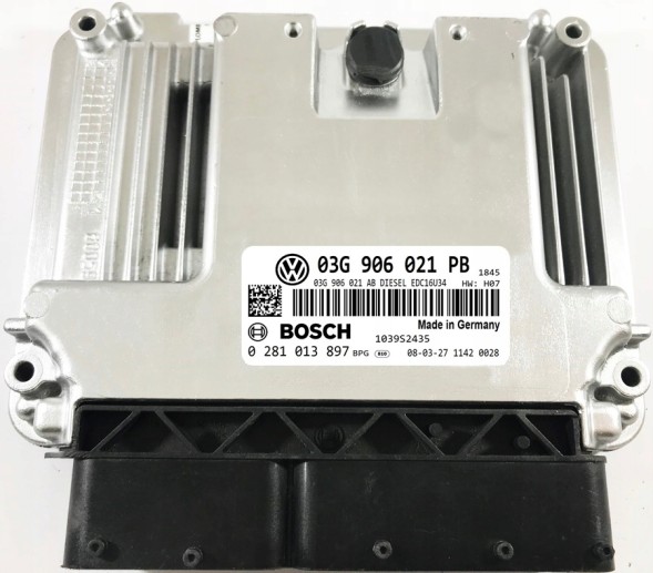 Bosch 03G906021PB 0281013897IMMO OFF КОМП'ЮТЕР ECU VW PASSAT 03G906021PB 0281013897 IMMO OFF