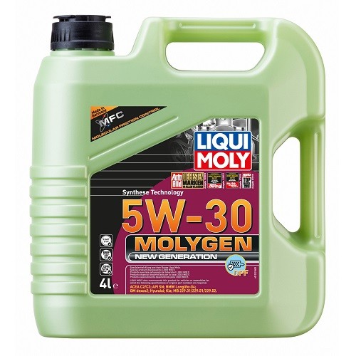 21225 LIQUI MOLY Моторна олива Liqui Moly Molygen New Generation 5W 30 4л