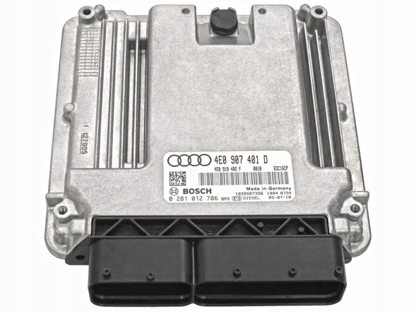 OE 4E0 907 401 D 4E0 910 402 F 0 281 012 706 КОМП'ЮТЕР ECU AUDI A8 3.0 TDI 4E0907401D 0281012706