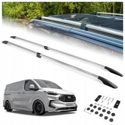 CHROMEMASTER OM-RR-D0132LG-P65 Поздовжні рейлінги (багажник на дах) для FORD E-TRANSIT CUSTOM I 2023- LONG | ДОВГИЙ