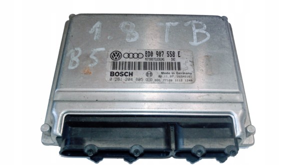 Volkswagen OE 8D0907558E 0261204805 bez immo przygotowany w SDK Блок керування двигуном 8D0907558E 0261204805 БЕЗ IMMO