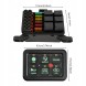 Жодного 6 Gang Universal Switch Panel Універсальна панель перемикачів на 6 клавіш для автомобіля, вантажівки, човна, utv, suv, 720 вт, 9-30 в dc