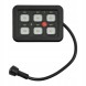 Жодного 6 Gang Universal Switch Panel Універсальна панель перемикачів на 6 клавіш для автомобіля, вантажівки, човна, utv, suv, 720 вт, 9-30 в dc