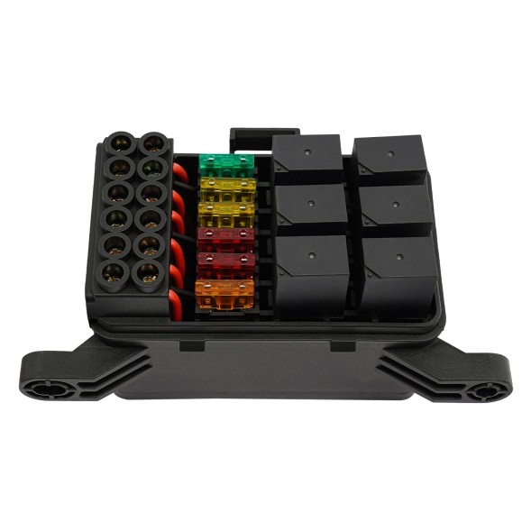 Жодного 6 Gang Universal Switch Panel Універсальна панель перемикачів на 6 клавіш для автомобіля, вантажівки, човна, utv, suv, 720 вт, 9-30 в dc