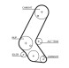K015595XS GATES Комплект газорозподільчого механізму