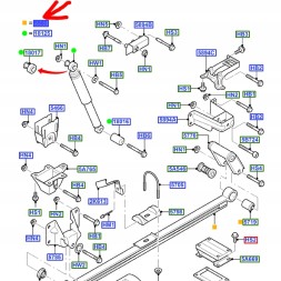 Ford OE 6C11-5560-EG РЕСОРА ЗАДНЯ FORD TRANSIT Mk6 2006-14 OE