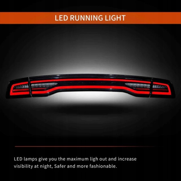 VLAND 31D191-1 mhm Задні ліхтарі VLAND лівий + правий, європейська версія для Dodge Charger 2011-2015