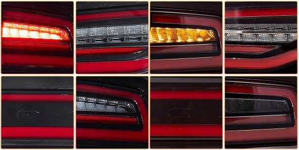 VLAND 31D191-1 mhm Задні ліхтарі VLAND лівий + правий, європейська версія для Dodge Charger 2011-2015