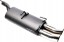 TA-Technix EVOAFED76-1 Спортивний глушник вихлопної системи 2x76мм DTM TA TECHNIX OPEL ASTRA F (T92)