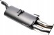TA-Technix EVOAFED76-1 Спортивний глушник вихлопної системи 2x76мм DTM TA TECHNIX OPEL ASTRA F (T92)