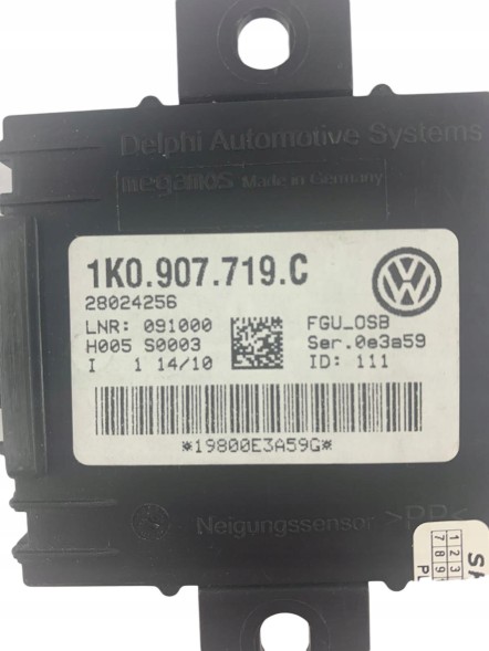 Volkswagen OE 1K0907719C 1K0 907 719 C glp Блок керування сигналізацією VAG 1K0907719C оригінал