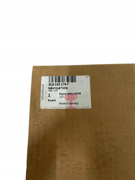Volkswagen OE 3C8035278F 3C8 035 278 F glp Радіо навігація RNS315 Passat Tiguan 3C8035278F