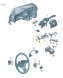 Volkswagen OE 1K0905849B ( INTRAD ) Замок запалювання (стартер) 1K0905849B VW Golf AUDI R8/Spyder ŠKODA Superb