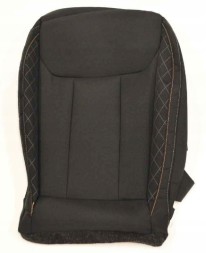 Volkswagen OE ОРИГІНАЛЬНА ОБИВКА ПОДУШКИ SKODA OE (ТКАНИНА) ЧОРНА 654881405DBTAF