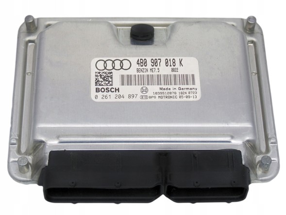 OE 4B0 907 018 K 0 261 204 897 КОМП'ЮТЕР ECU AUDI A4 A6 1.8T 4B0907018K 0261204897