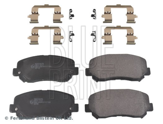 ADA104276 BLUE PRINT Комплект гальмівних колодок з 4 шт дисків