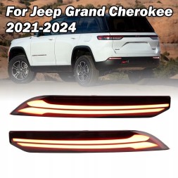 Chiny 68408779AA 68408779AB 68408779AC JEEP GRAND CHEROKEE WL 2021 21- LED ФАРИ В БАМПЕР ЗАДНІЙ ЗАД КОМПЛЕКТ