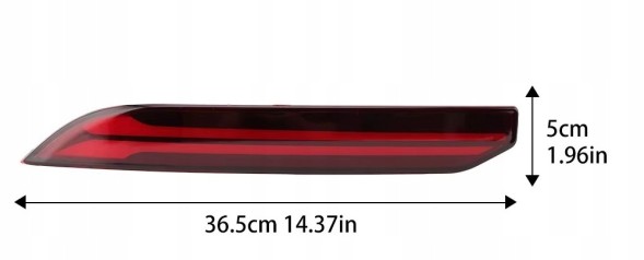 Chiny 68408779AA 68408779AB 68408779AC JEEP GRAND CHEROKEE WL 2021 21- LED ФАРИ В БАМПЕР ЗАДНІЙ ЗАД КОМПЛЕКТ