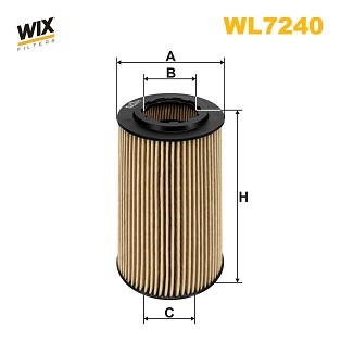 WL7240 WIX FILTERS Фільтр оливи