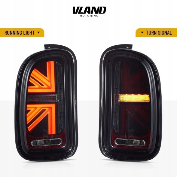 VLAND LDMC34 mhm Комплект задніх ліхтарів Vland Led Bar Neon LED Tuning Mini Clubman r55 2007-2014