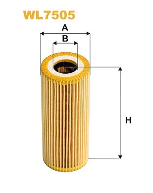 WL7505 WIX FILTERS Фільтр оливи
