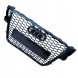 Китай Grill Plaster Miodu Audi A5 8T 2007-2011 Przed Liftem Решітка радіатора "Соти" для Audi A5 8T 2007-2011, чорний глянець, стиль RS, накладка на бампер