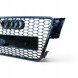 Китай Grill Plaster Miodu Audi A5 8T 2007-2011 Przed Liftem Решітка радіатора "Соти" для Audi A5 8T 2007-2011, чорний глянець, стиль RS, накладка на бампер