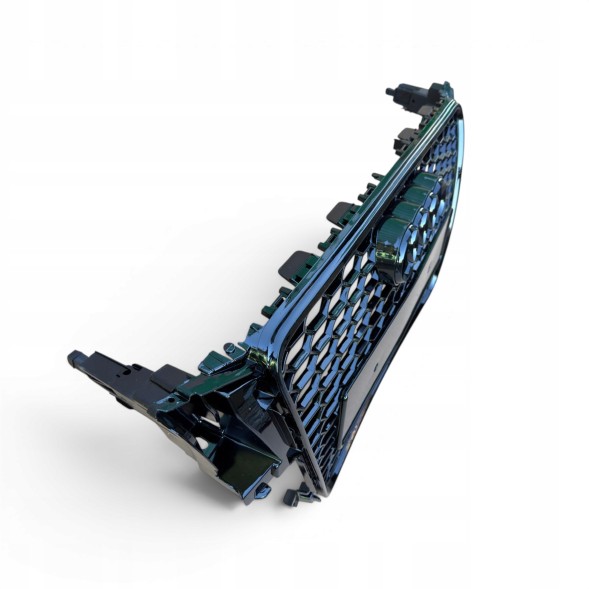 Китай Grill Plaster Miodu Audi A5 8T 2007-2011 Przed Liftem Решітка радіатора "Соти" для Audi A5 8T 2007-2011, чорний глянець, стиль RS, накладка на бампер