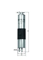 KL149 MAHLE ORIGINAL Фільтр палива