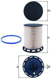 KX493D MAHLE ORIGINAL Фільтр палива
