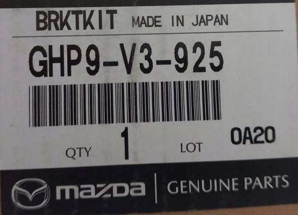 Mazda OE Кронштейн буксирного гака - Mazda 6 GJ/GL GHP9V3925