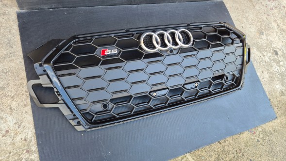 Audi OE GRILL AUDI S5 F5 LIFT 2019- MATOWY + CHROMY Камера радіатора GRILL Audi S5 A5 F5 8W6 LIFT 19- MAT + ХРОМИ ОРИГ. НОВА