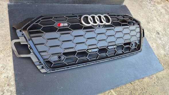 Audi OE GRILL AUDI S5 F5 LIFT 2019- MATOWY + CHROMY Камера радіатора GRILL Audi S5 A5 F5 8W6 LIFT 19- MAT + ХРОМИ ОРИГ. НОВА