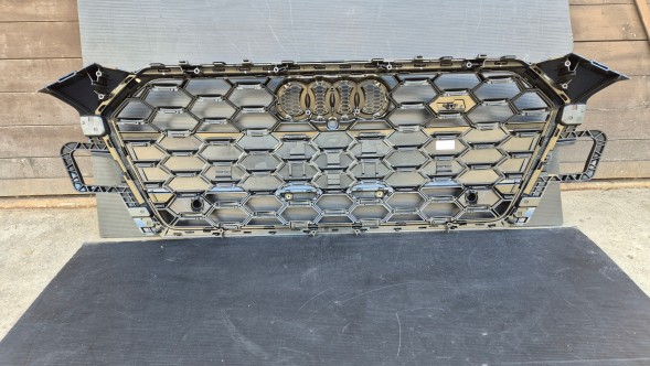 Audi OE GRILL AUDI S5 F5 LIFT 2019- MATOWY + CHROMY Камера радіатора GRILL Audi S5 A5 F5 8W6 LIFT 19- MAT + ХРОМИ ОРИГ. НОВА