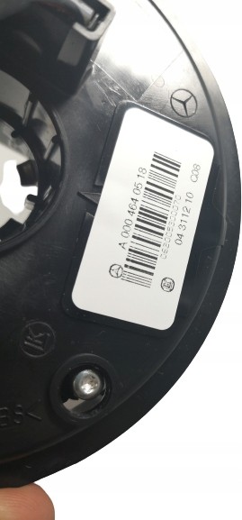 Mercedes-Benz OE TAŚMA ZWIJAK AIRBAG MERCEDES W211 A0004640518 СТРІЧКА ПОДУШКИ ВОДІЯ ЗМОТУВАЧ MERCEDES E W211 A0004640518