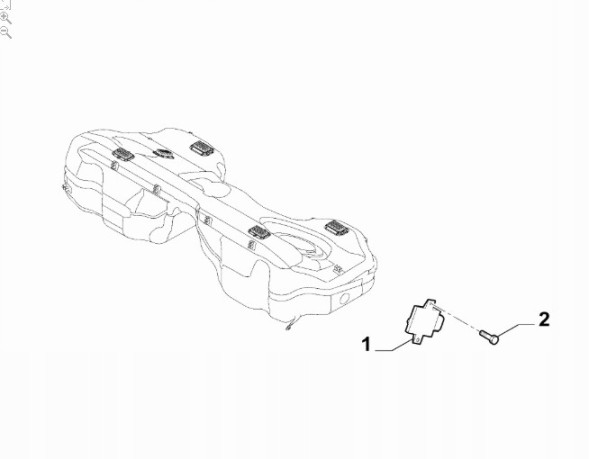 Alfa Romeo OE 50533936 Електронний блок керування, модуль паливного насоса Alfa Giulia, Stelvio, з авторизованого сервісного центру (АСЦ)