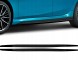 Китай 13044 Бічні накладки на пороги BMW F44 MP Style, глянцеві чорні