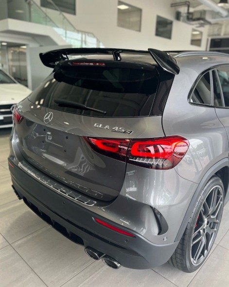 Китай MB-H-247-SPO Спойлер даховий Mercedes-Benz GLA H247 Стиль AMG 45S Чорний Блиск від 2020