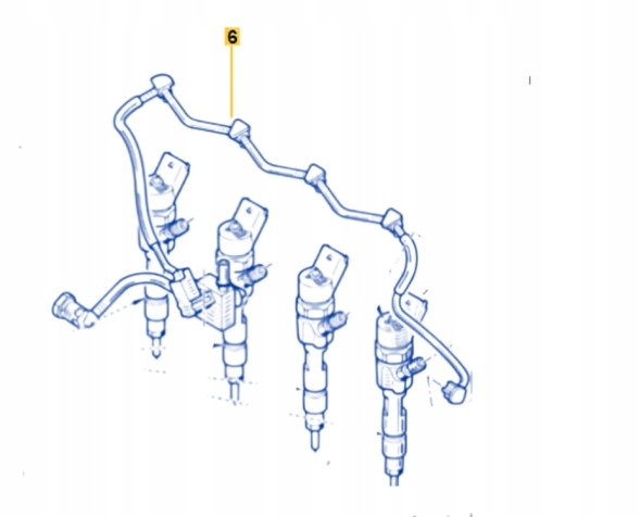 Renault OE Шнур для палива Trafic Master 2.5DCI 1751100Q0E