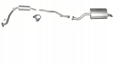 Polmo 09.121 Комплект глушників 09.121 + 09.122 honda jazz 1.2 + 1.4