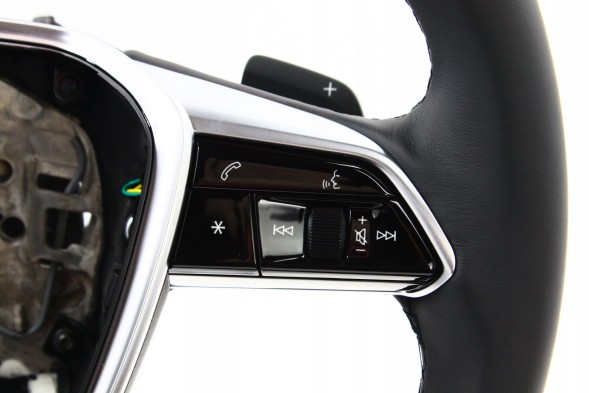 Audi OE 4KE419091P, DWP521154OE НОВЕ ОРИГІНАЛЬНЕ ШКІРЯНЕ КЕРМО З ПЕЛЮСТКАМИ AUDI A6 A7 C8 A8 Q7 Q8 4KE419091P